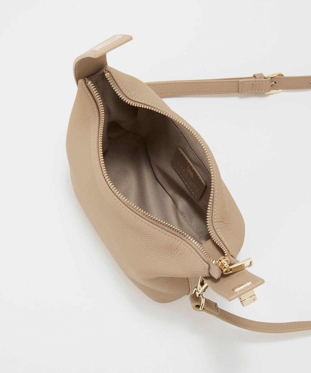 TOPKAPI 【TREASURE TOPKAPI】シュリンクレザー ハンドルオープン ミニ ショルダーバッグ 