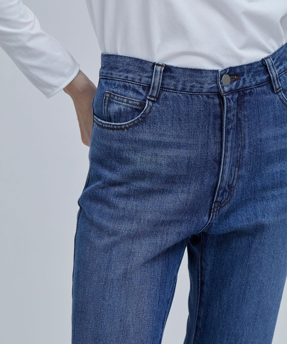 BEIGE， 【洗える】VICTOR / カットオフデニム 