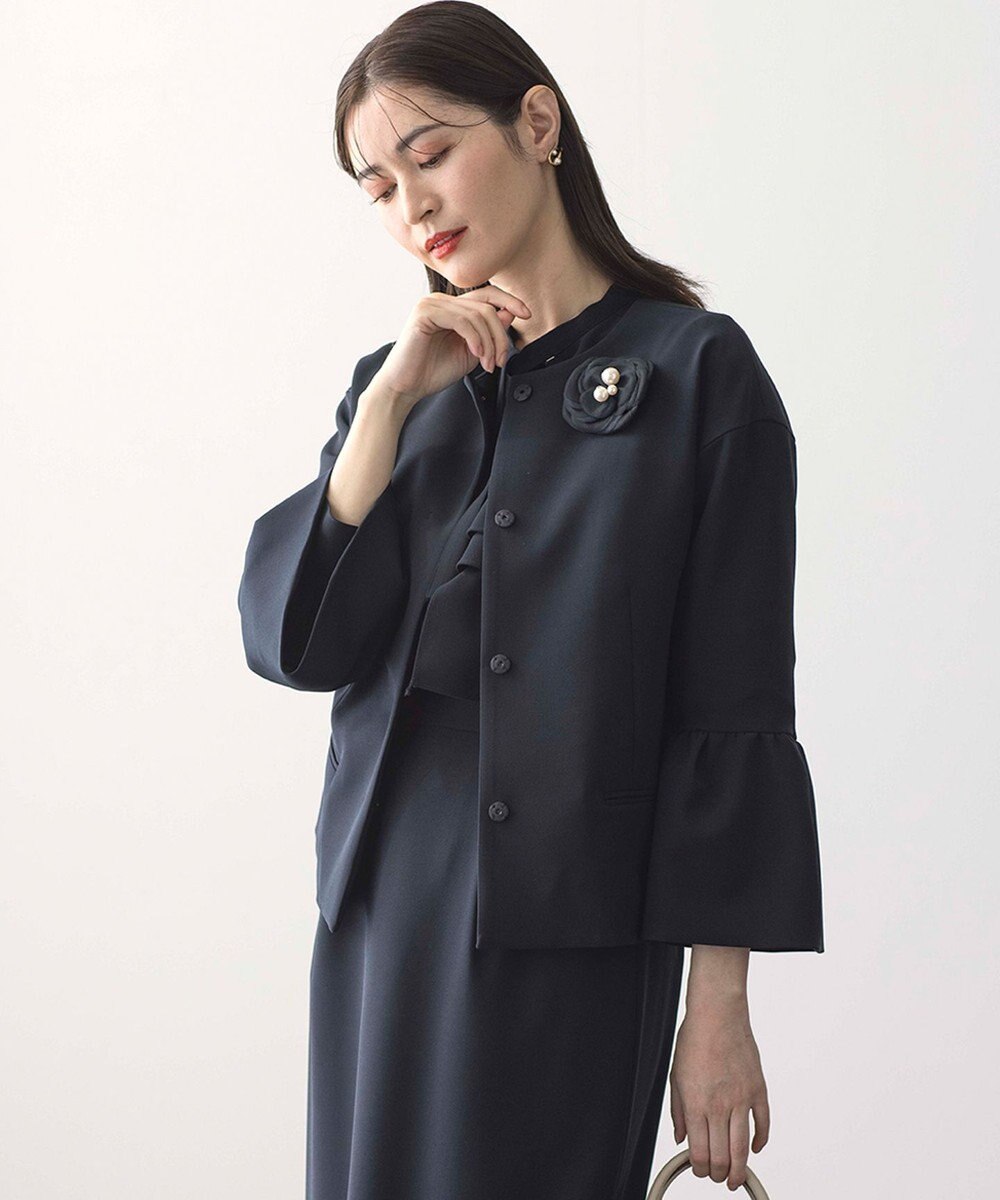 組曲 エアリーフラワーパールコサージュ 