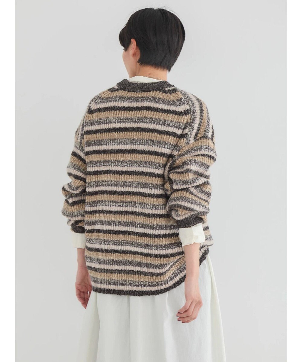 AMERICAN HOLIC グラデーションボーダーニットプルオーバー 