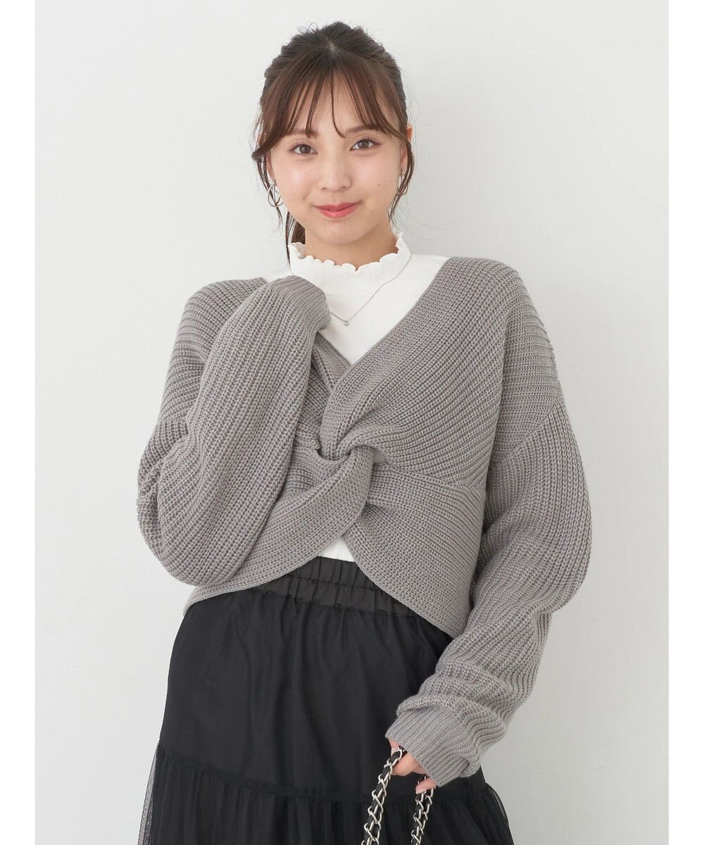 earth music&ecology テレコリブメローハイネックインナー 