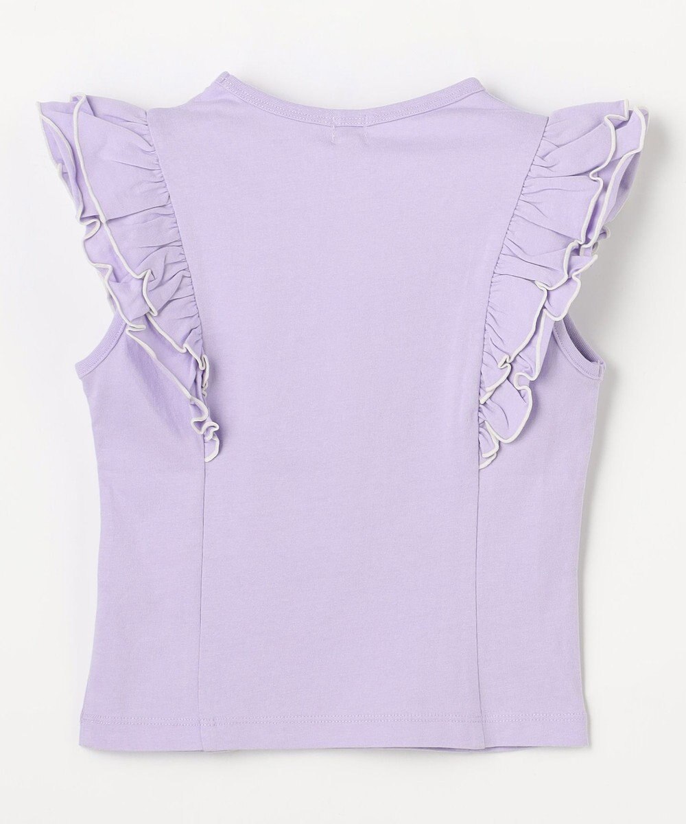 組曲 KIDS 【110-140㎝】 フルールフリルTシャツ 