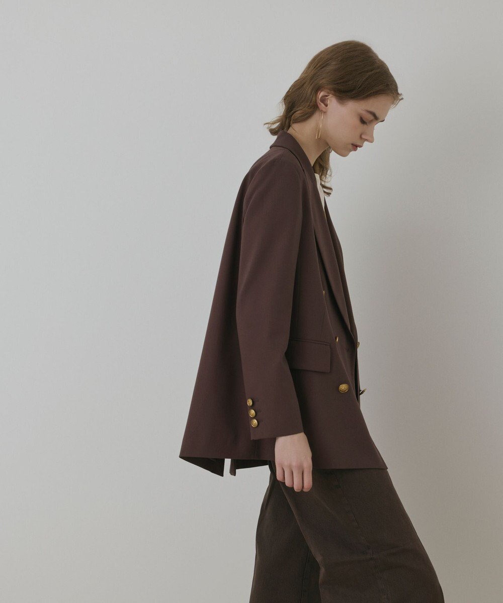 GRACE CONTINENTAL バックベンツダブルジャケット 