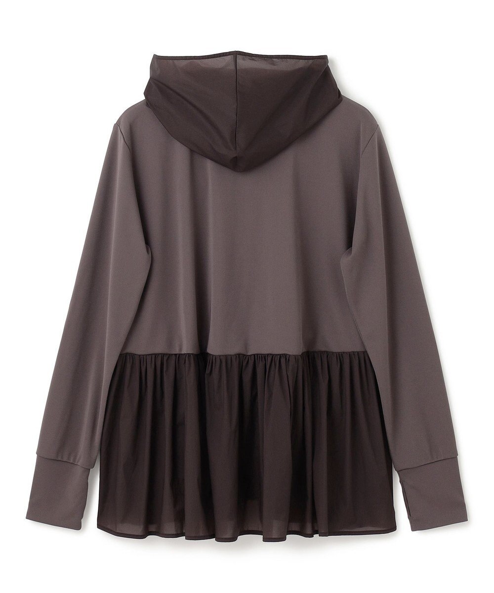 UNFILO 【ZIP!放映】 ラッシュガード ペプラムフーディ 