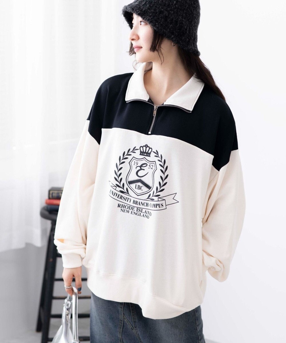 WEGO ハーフジップ切り替えBIBPO 