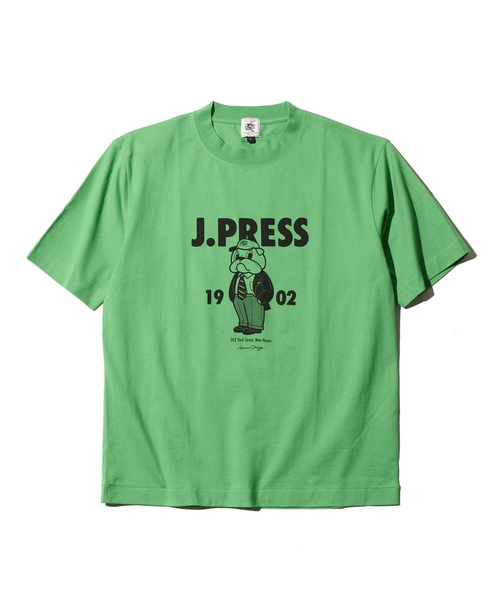 J.PRESS MEN 【AaronChang】【UNISEX】クルーネックTシャツ 