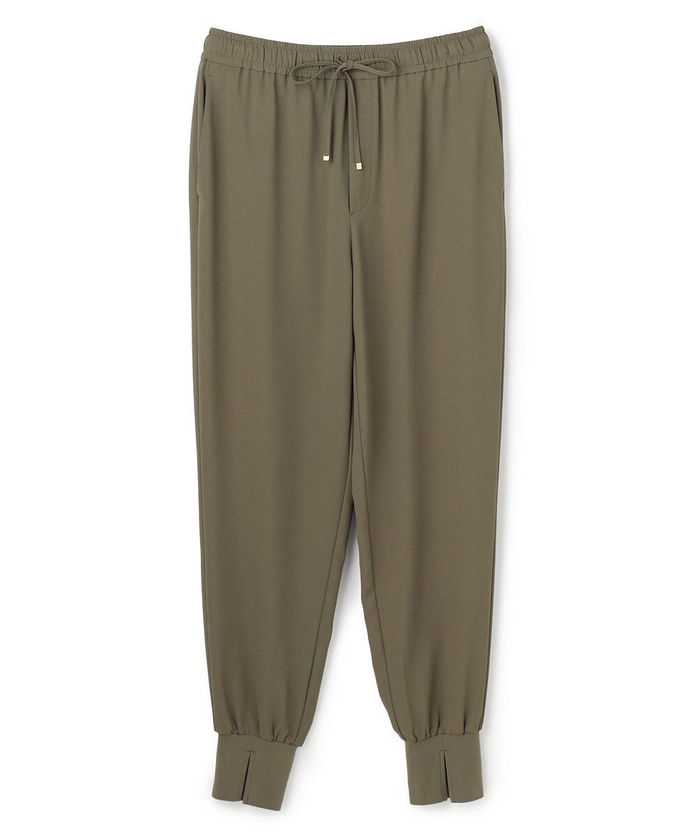 UNFILO L 【ウエストゴム】ライトジョーゼット ジョグパン 