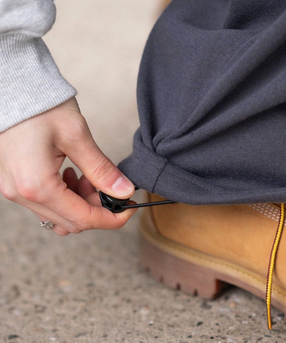 WEGO 【ユニセックス着用ITEM/MLサイズ展開/ウエストゴム】ボンディングスウェットパンツ 