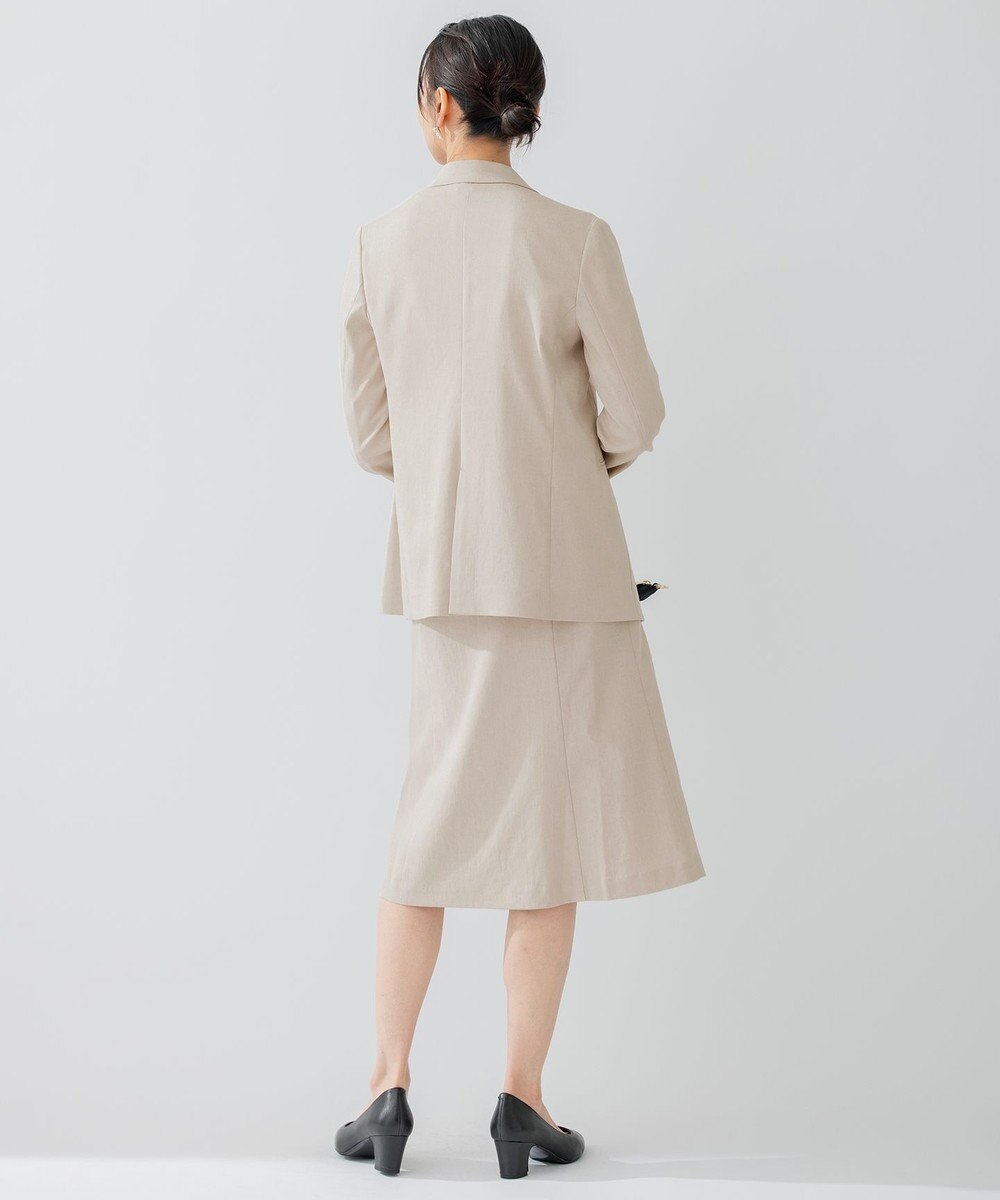 23区 【セットアップ対応/洗える】アイアスマットストレッチ テーラード ジャケット 