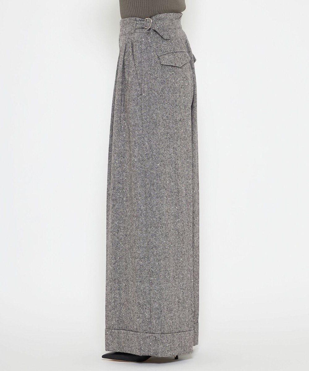 uncrave ネップツイード パンツ（uncrave WHITE） 