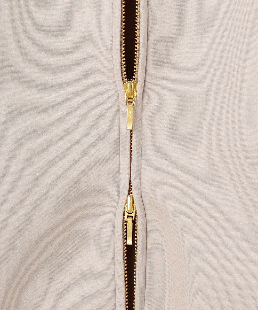 J.PRESS LADIES S 【WEB限定】ダンボールジャージー ハイネック ブルゾン 