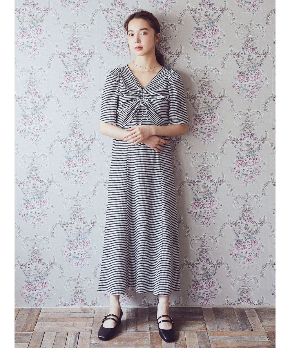 earth music&ecology ＳＥＴ２点ドロストプルオーバー＋キャミワンピース 