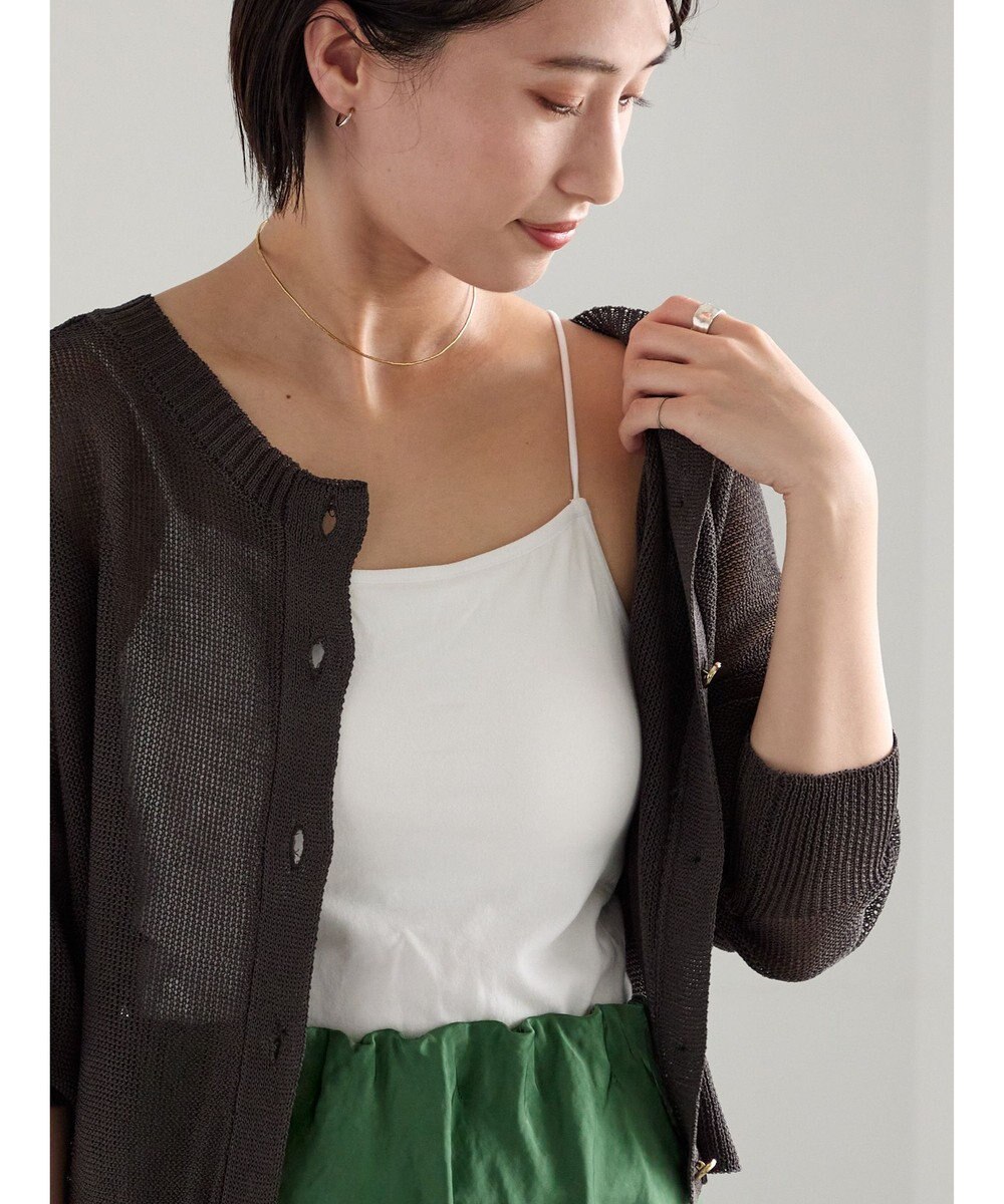 Te chichi 【接触冷感/抗菌防臭】カップ付きキャミソール 