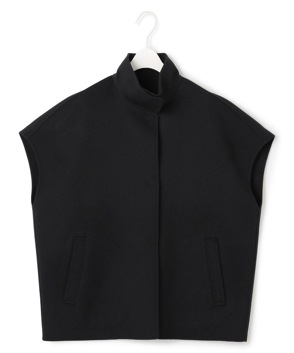 ICB L WoolRever  スタンドカラージレ 