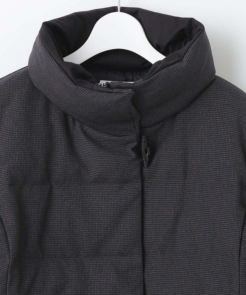 J.PRESS LADIES S ハウンドトゥース&グレンチェック ショート ダウンコート 