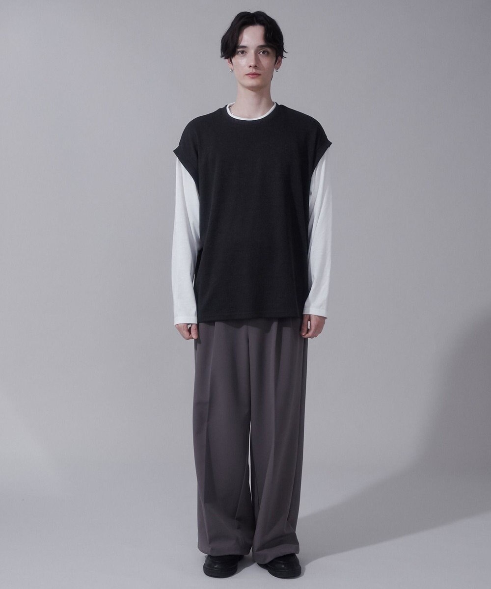 WEGO フェイクレイヤードベストT（LS） 