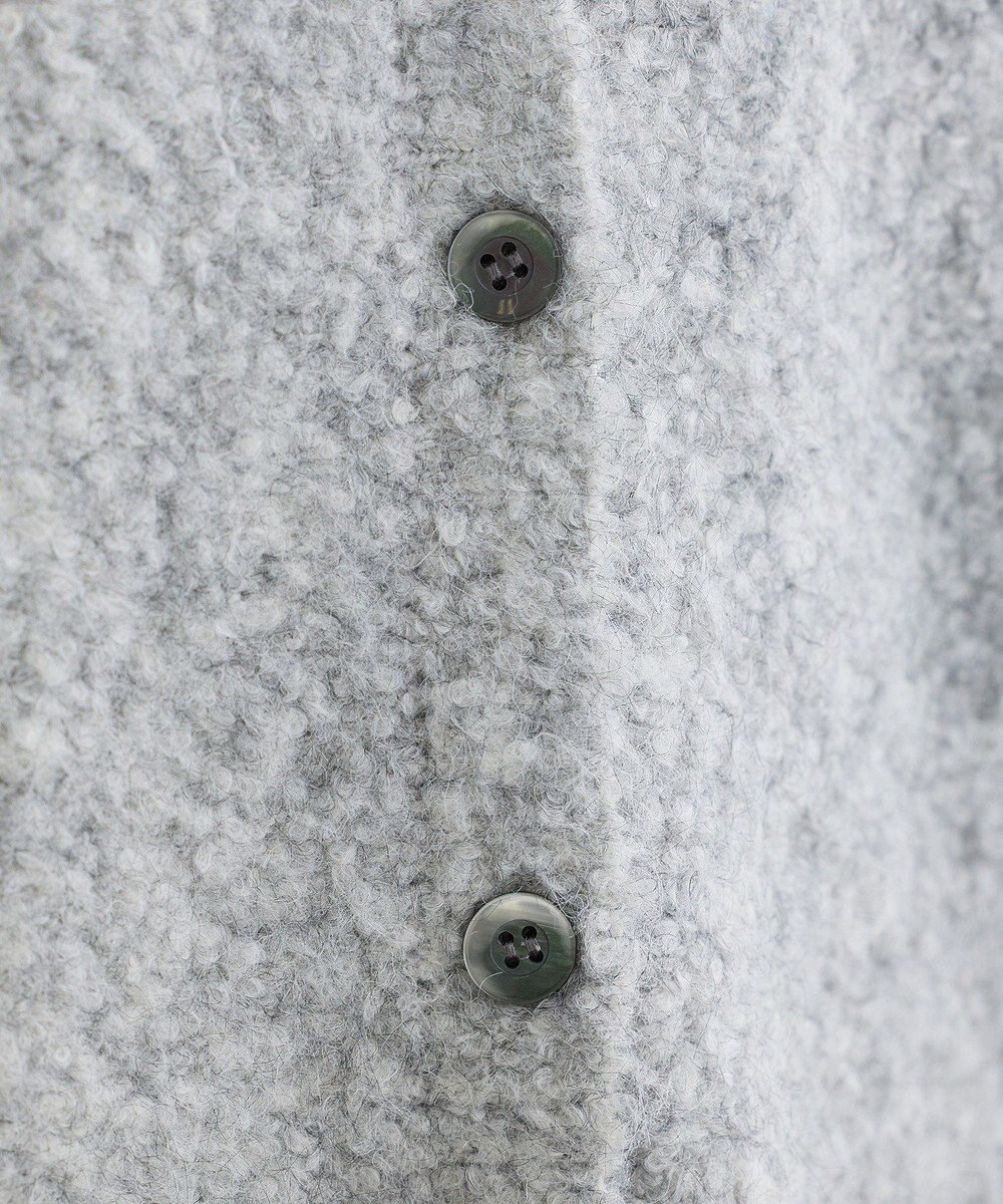 Green Parks ブークレーＶネックミディ丈カーディガン 