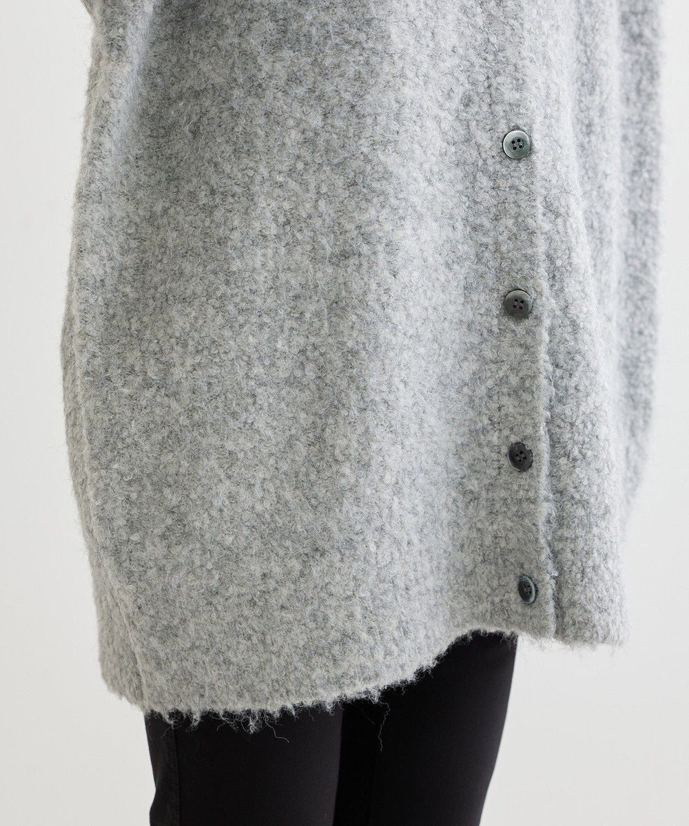 Green Parks ブークレーＶネックミディ丈カーディガン 