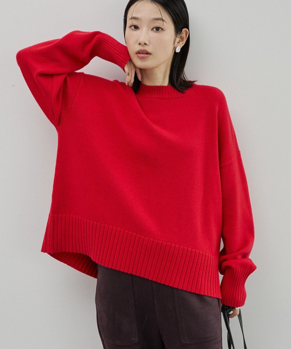 AMERICAN HOLIC バイパチモックネックニットプルオーバー 