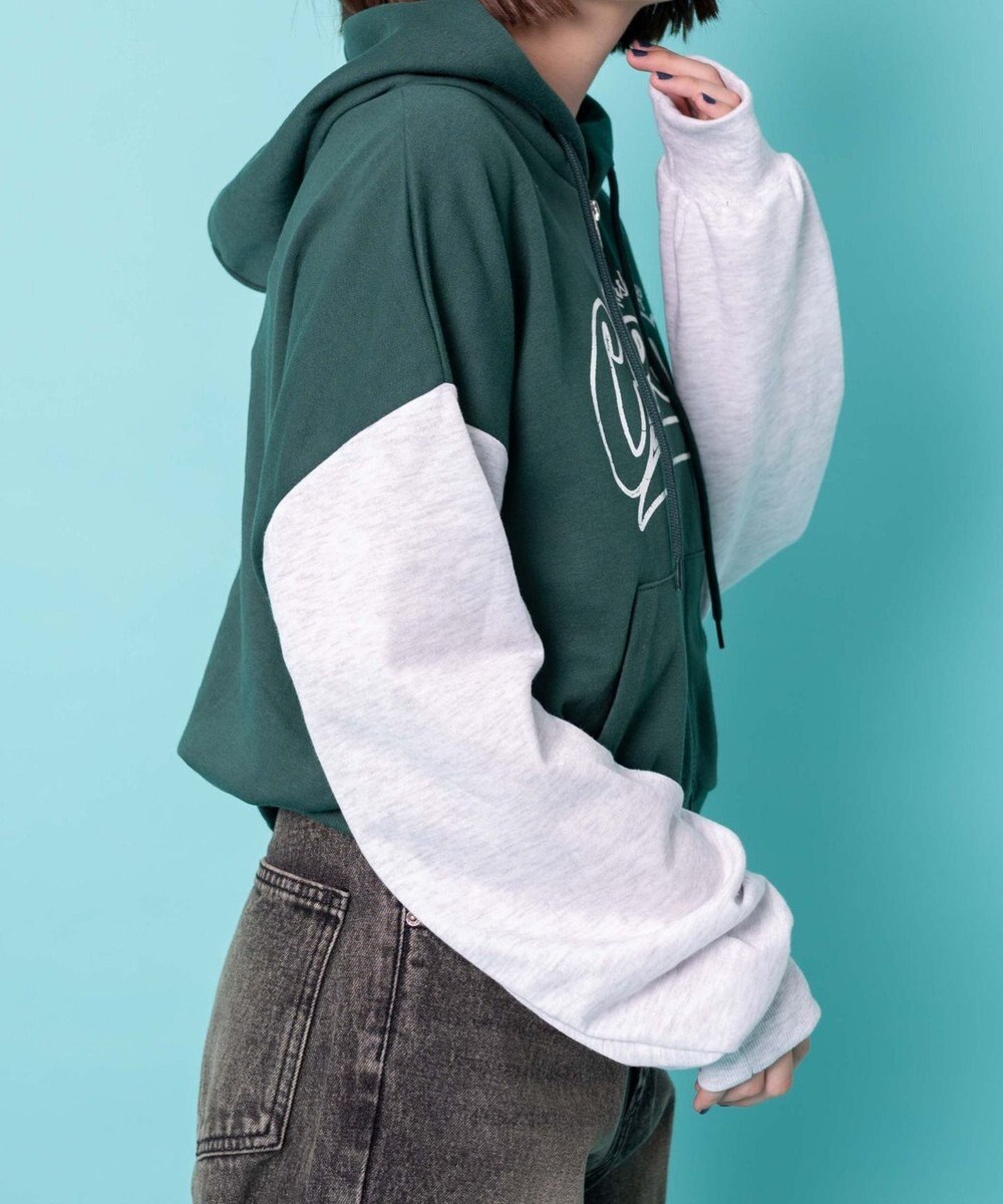 WEGO チアロゴWジップパーカー 