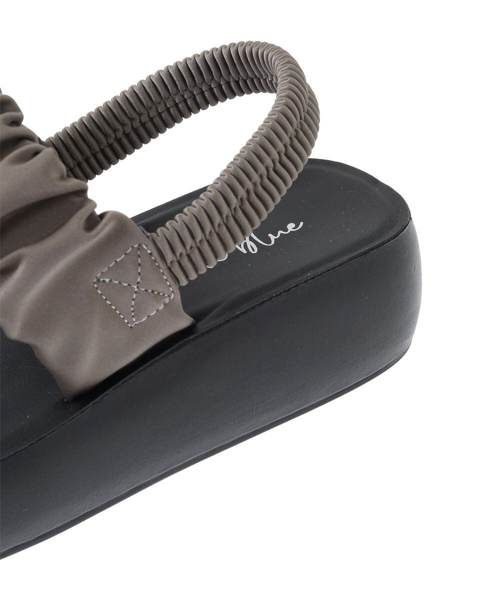 Green Parks ・ｒｉｃｈｂｌｕｅ　ギャザーアツゾコサンダル 