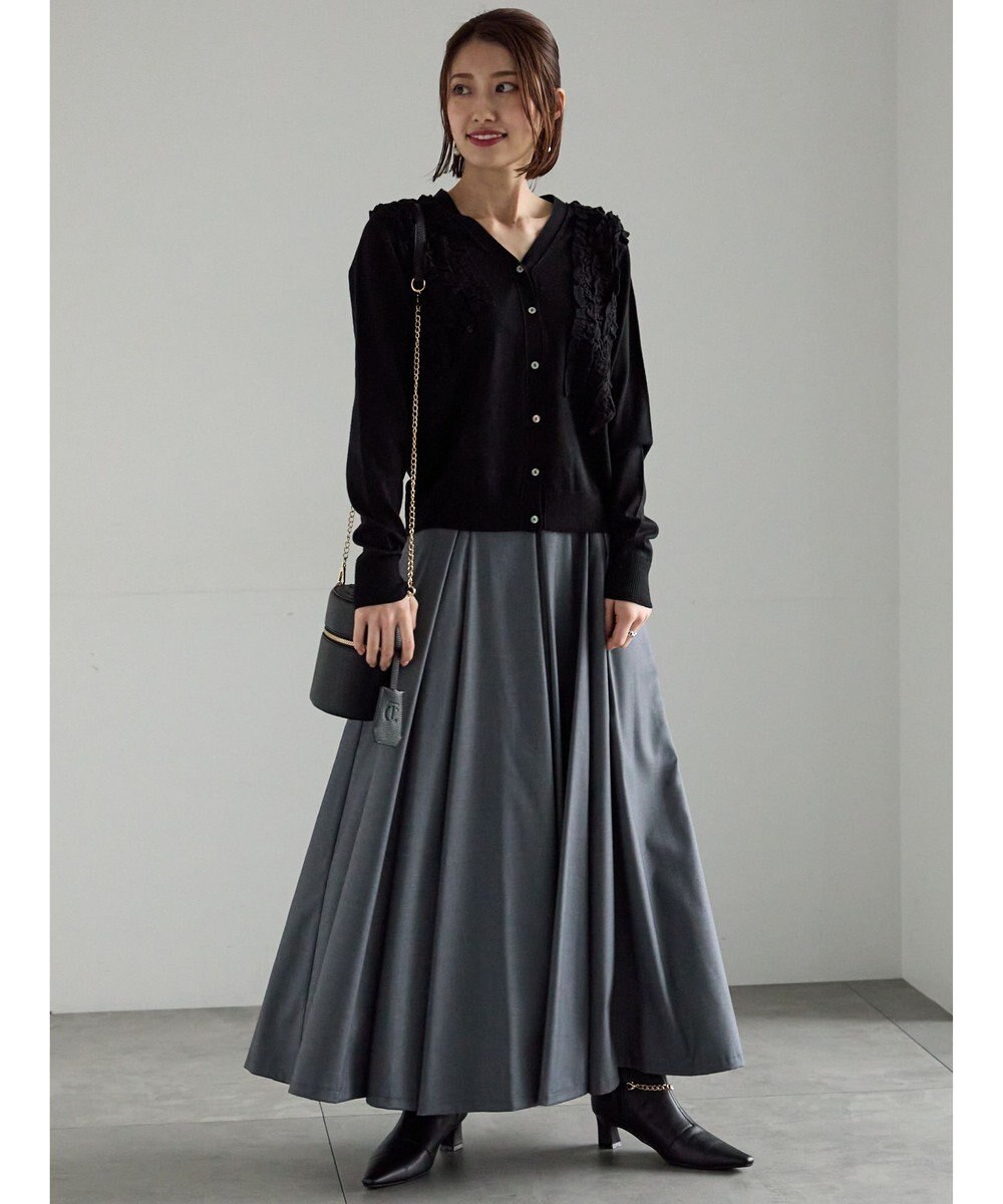 Te chichi ボックスタックフレアスカート 