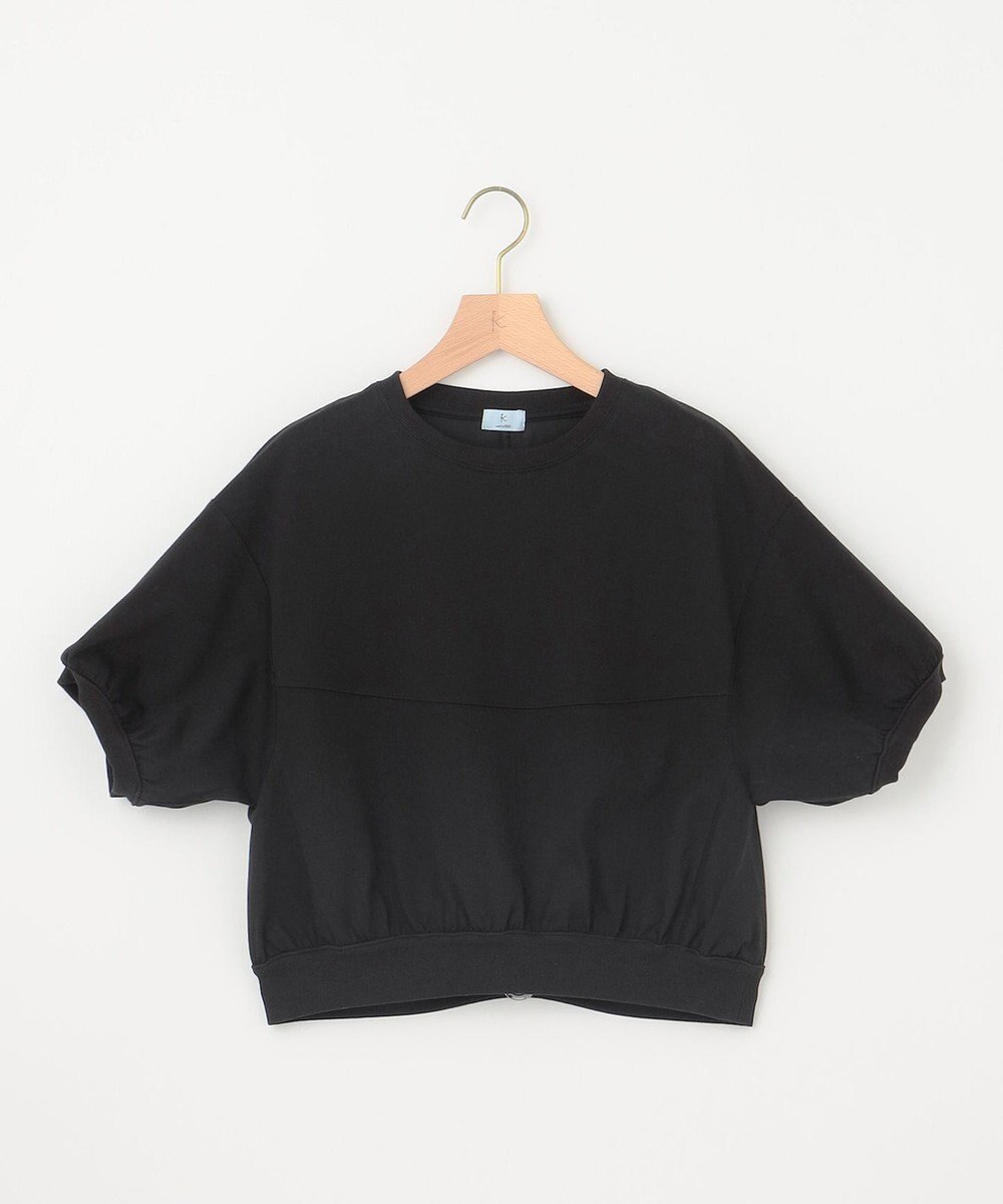 組曲 L 【WEB限定】クールプレーティング天竺スエットライク カットソー 