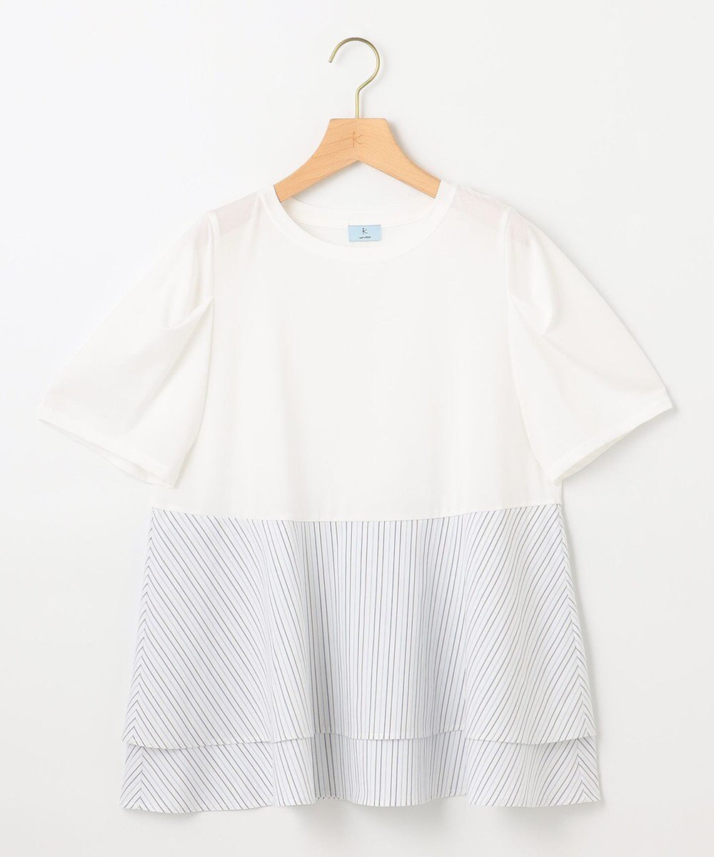 組曲 L シャツコンビティアード カットソー 