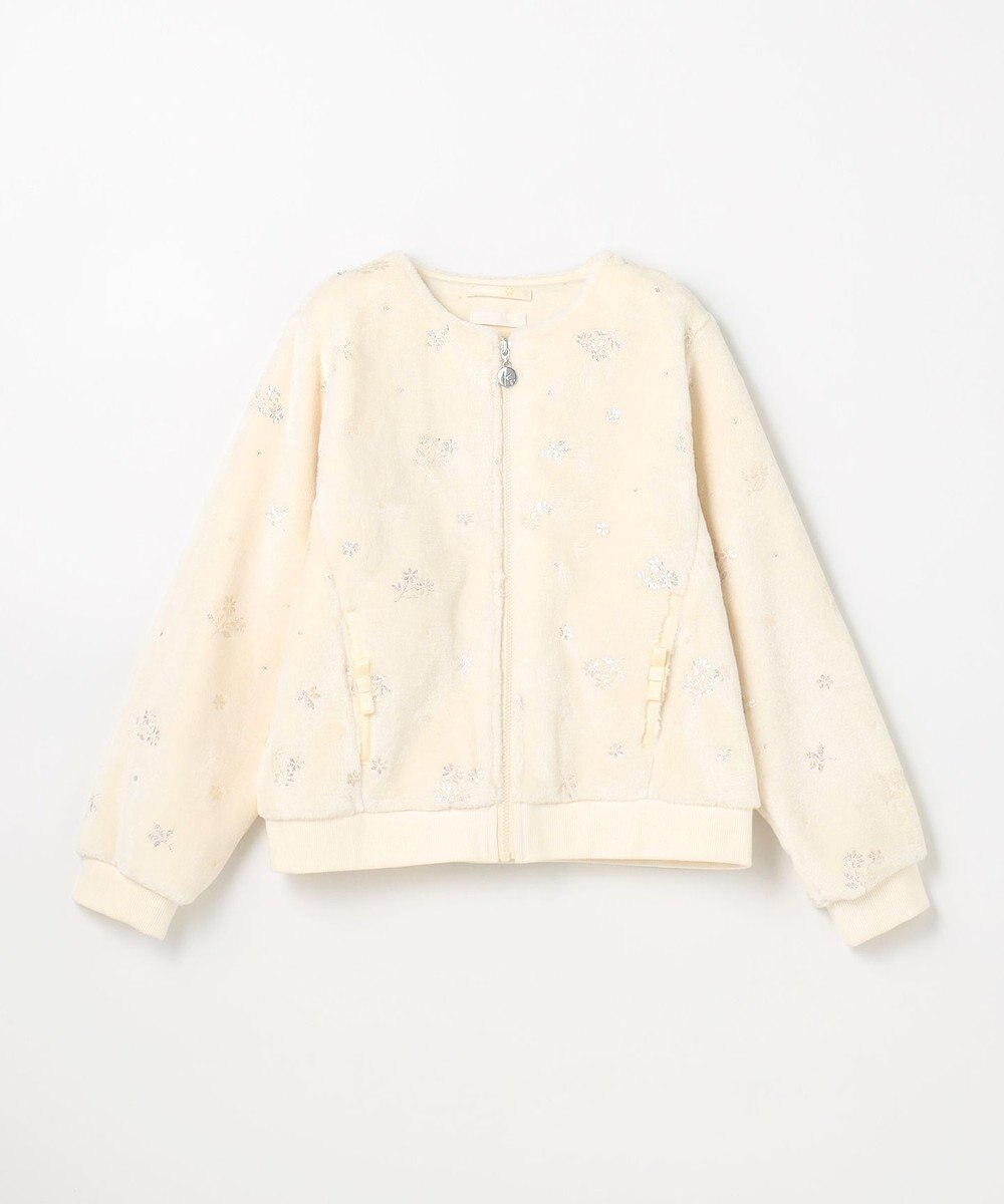 組曲 KIDS 【150-160㎝】スノーフラワー ブルゾン 