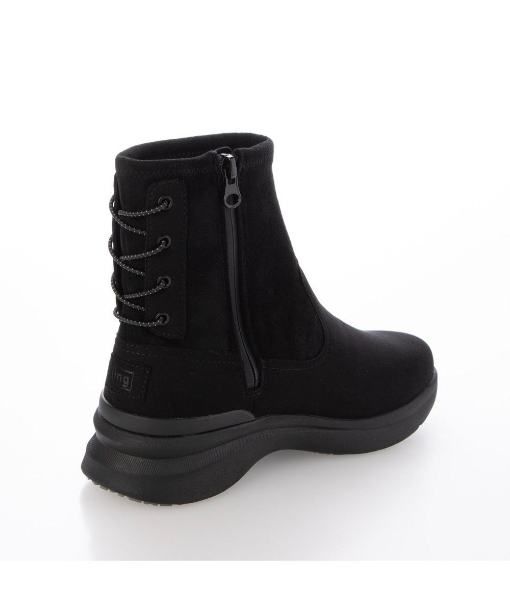 ing <ing>【レイン対応】厚底ストレッチブーツ 