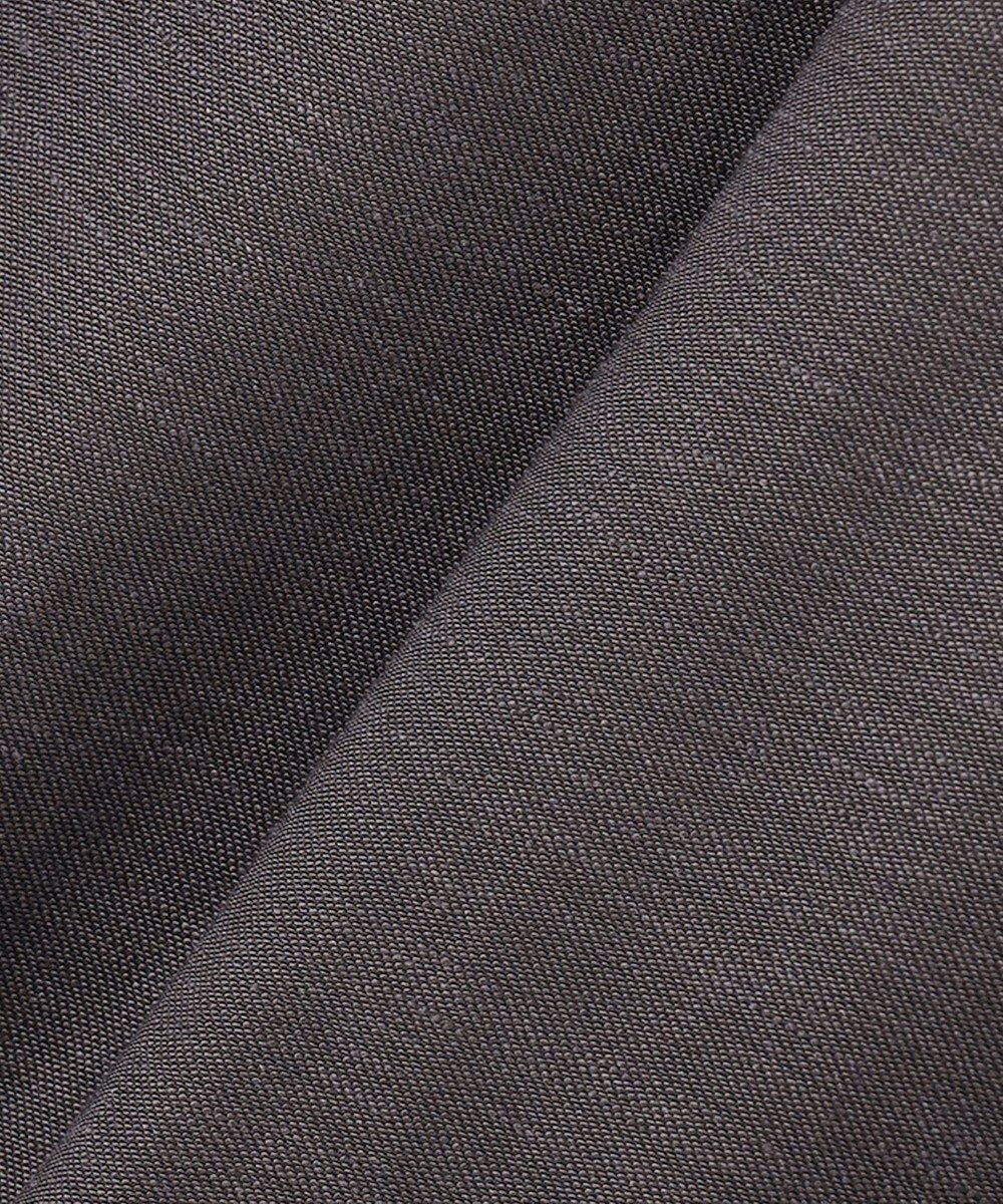 自由区 【XSサイズ～/洗える/セット着用可】キュプラリネンシャンタン イージーテーパードパンツ 