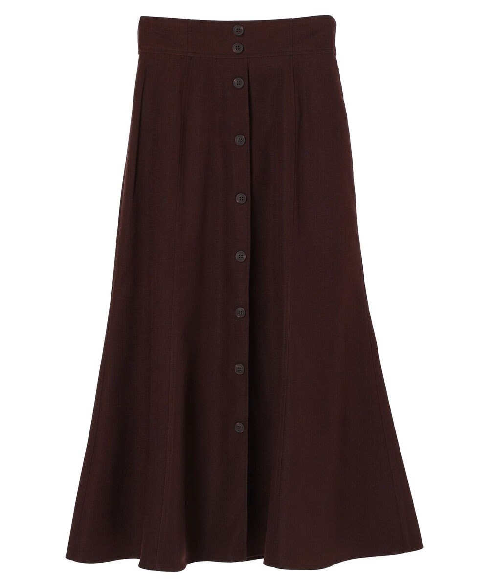 earth music&ecology フロントボタンスカート 