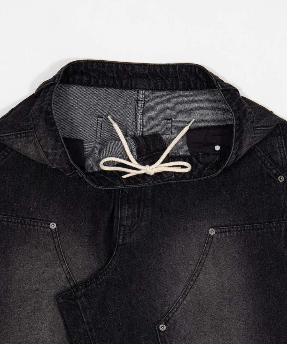 WEGO ワーカーズダブルニーデニムパンツ 