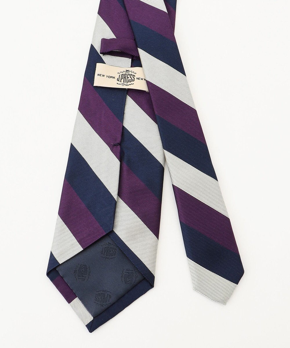J.PRESS MEN 【JAPANESE TWILL&REPPE STRIPE COLLECTION】レジメンタルネクタイ 
