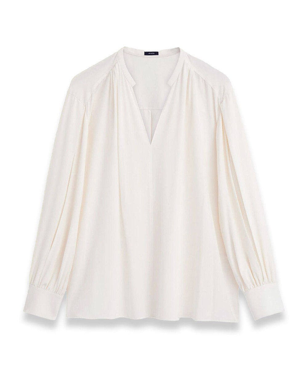 JOSEPH ニューCDC　オープンネックブラウス 