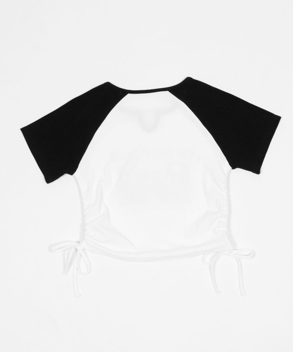 WEGO キーネックサイドレースアップちびT 