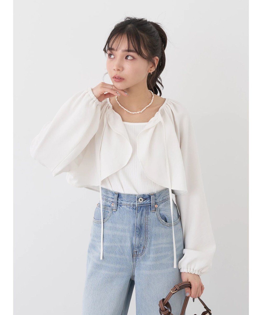 earth music&ecology ラッフルボレロ 