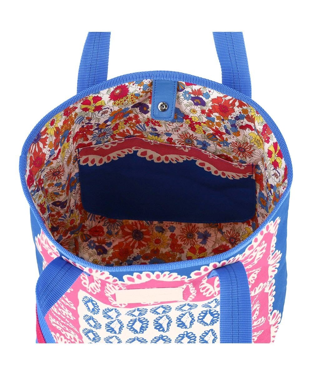 tsumori chisato CARRY ダイヤモンドフラワー トートバッグ リバーシブル 花柄 