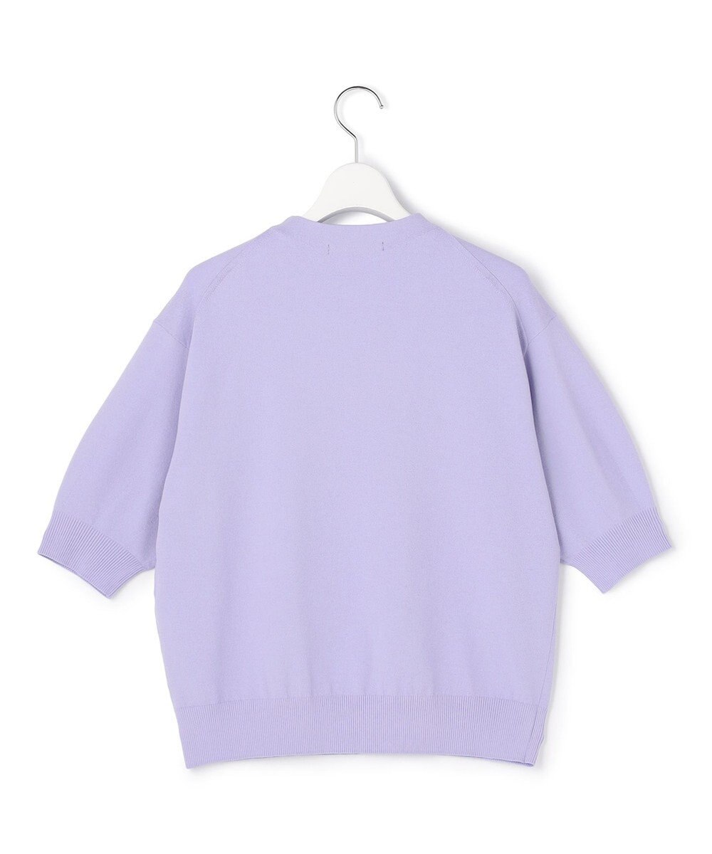 23区 【先行予約】セミマットフリゼ リラクシー ニット Tシャツ 