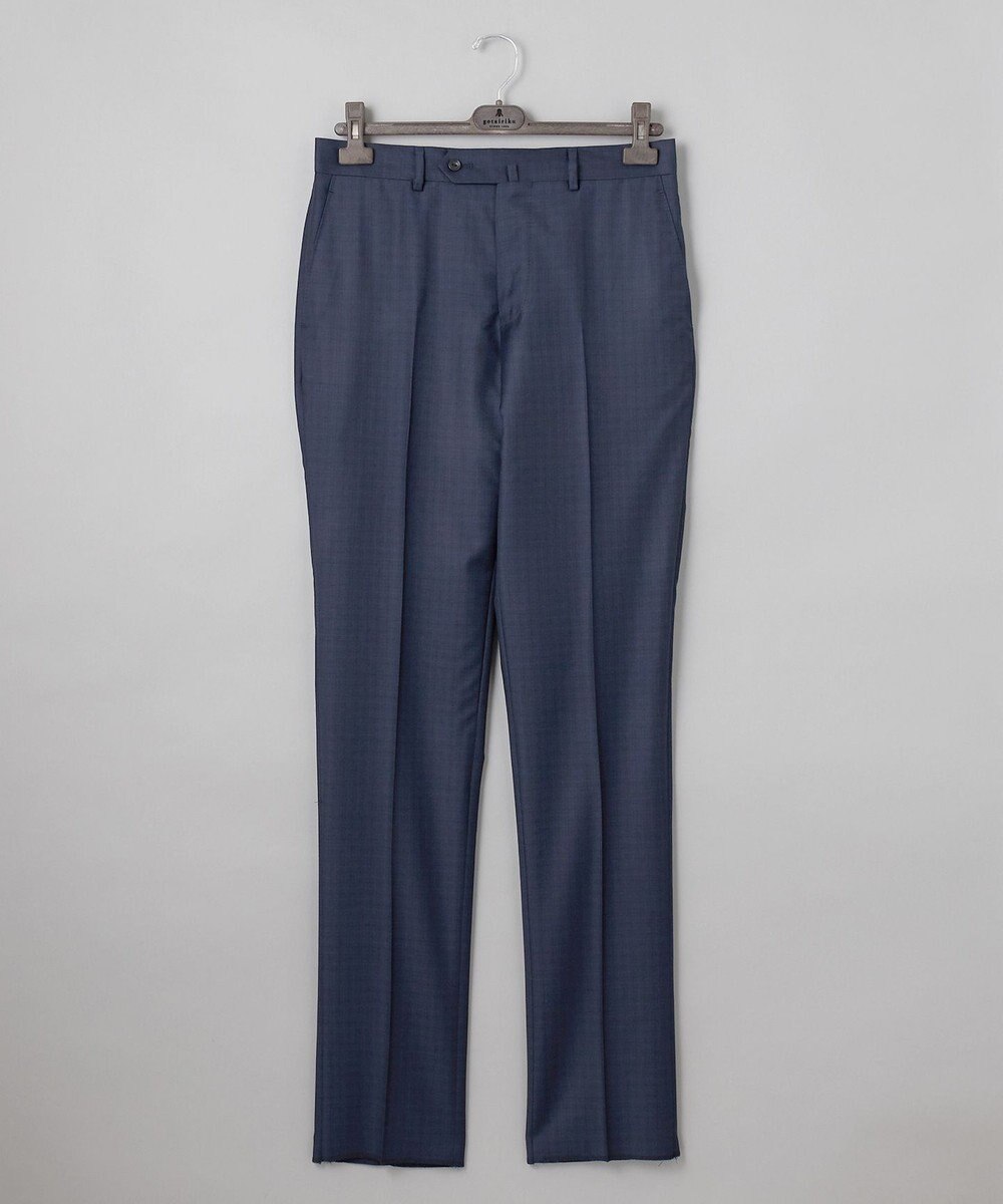 GOTAIRIKU WEB&一部店舗限定【DORMEUIL/ドーメル】IMPERIALJADE/インペリアルジェイド 通年 3ピーススーツ（ネイビー×格子） 