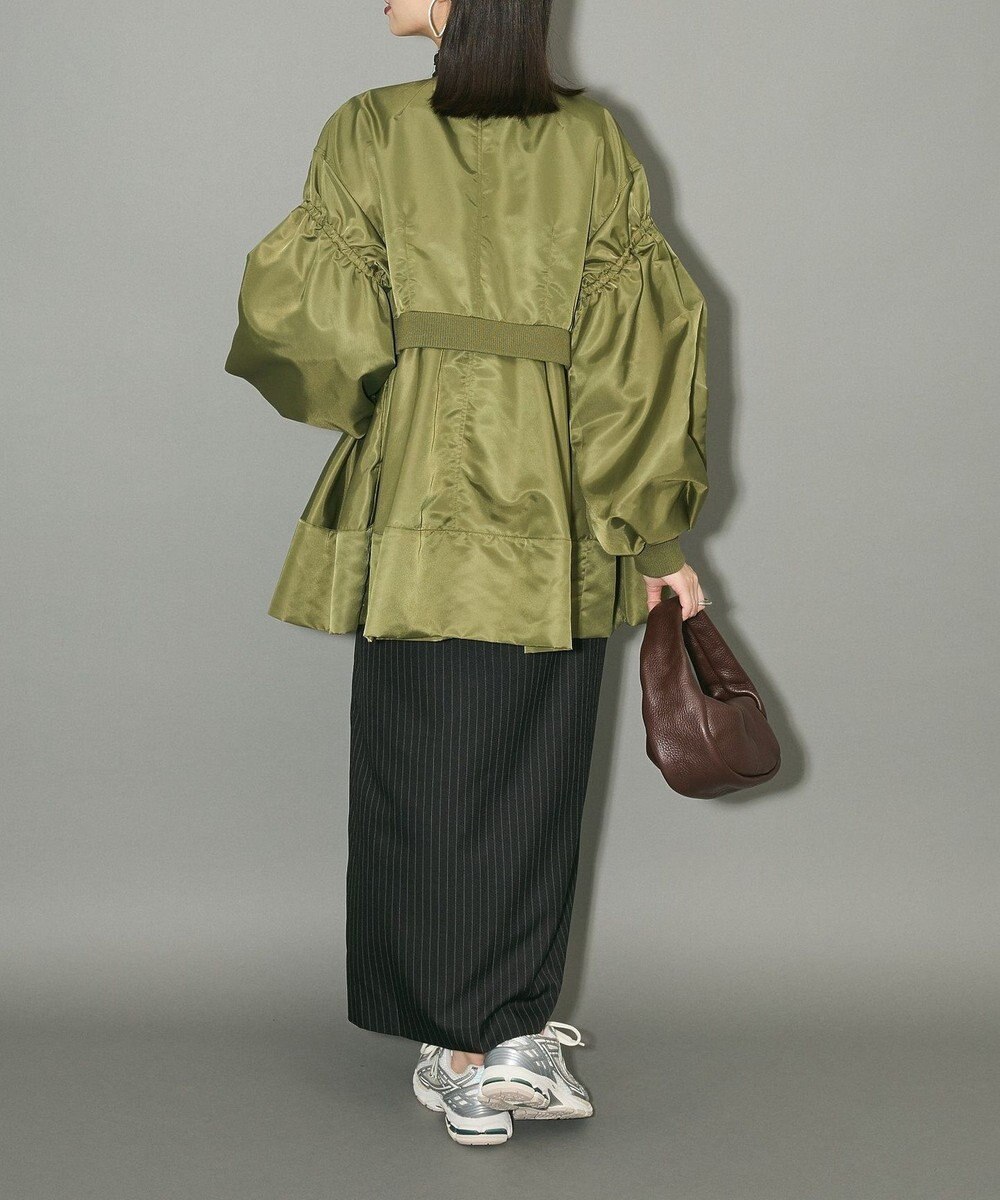 Green Parks ＭＡ－１ペプラムブルゾン 