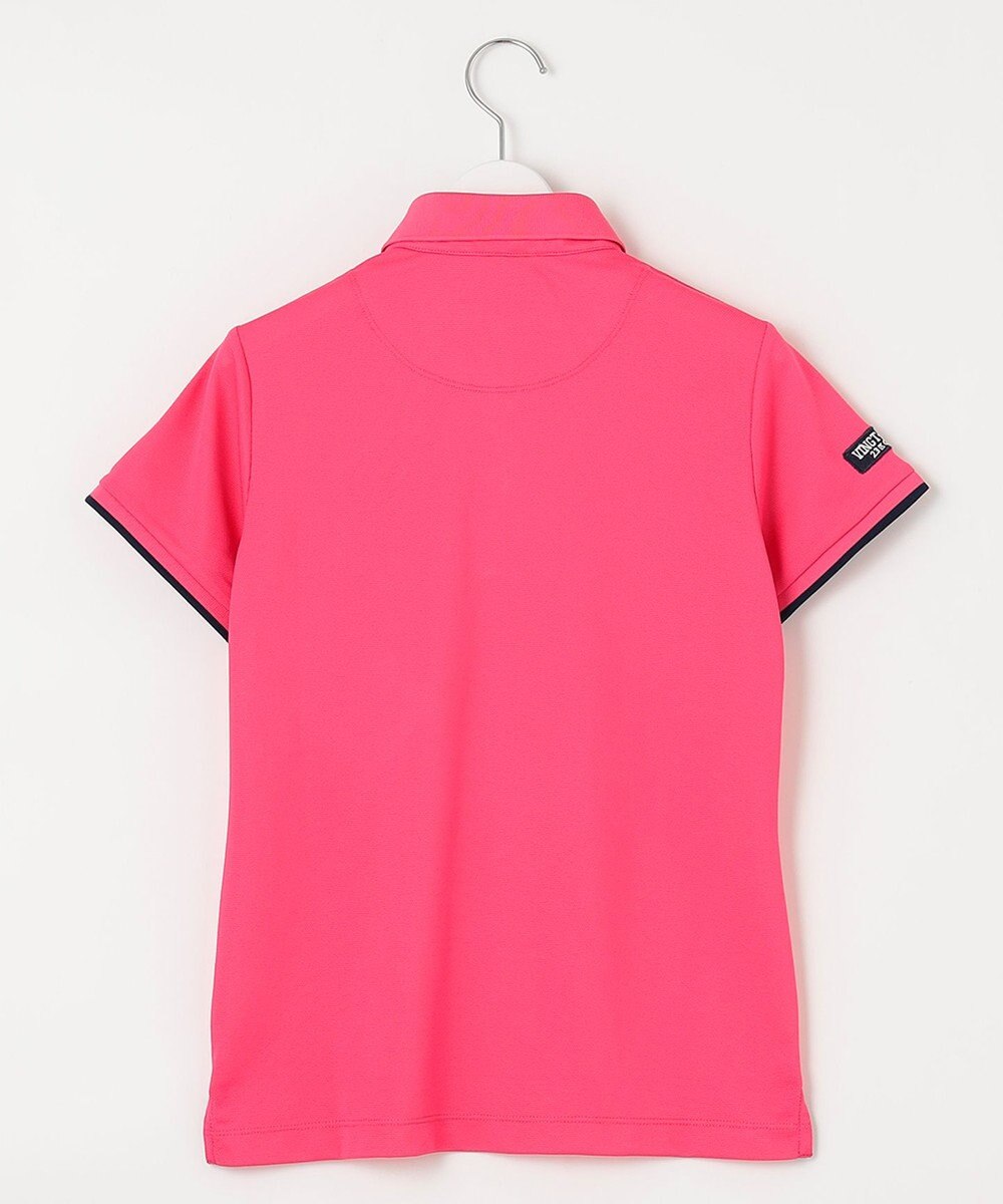 23区GOLF 【WOMEN】ポリエステルカノコ 半袖ポロシャツ 