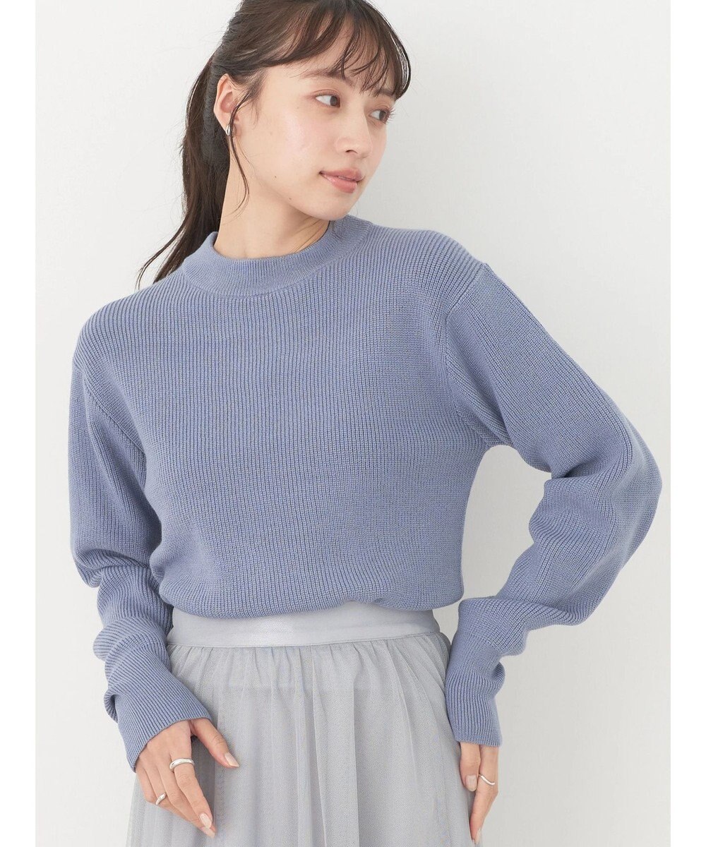 earth music&ecology アンチピリングハイネックプルオーバー 