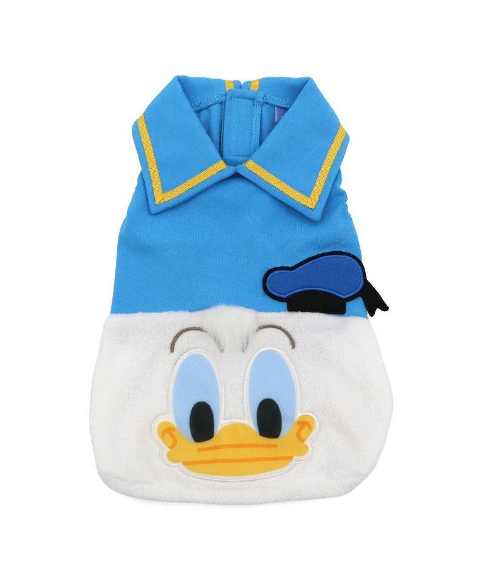 PET PARADISE ディズニー ドナルドダック 顔 ふわ トレーナー 小型犬 