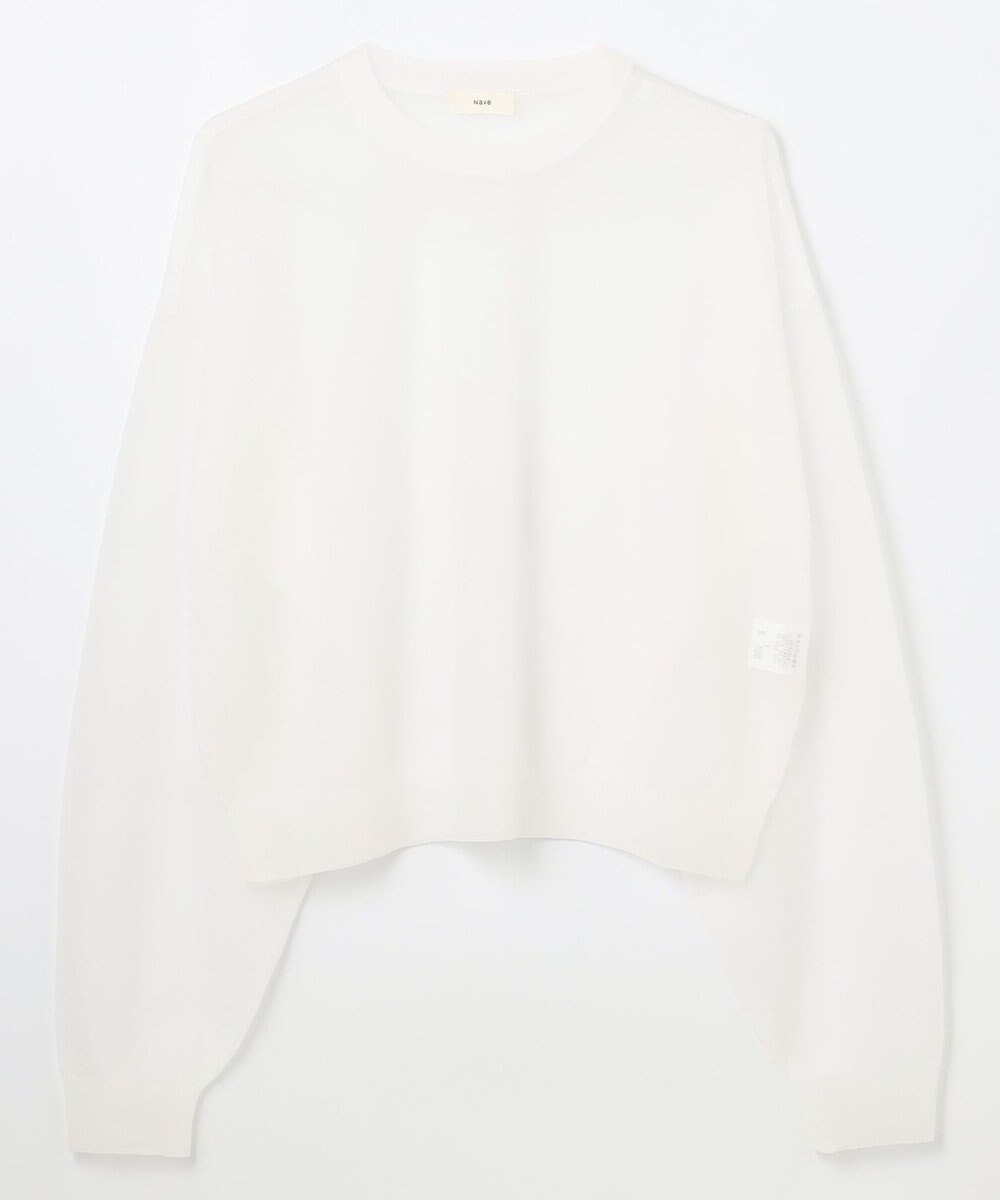 NAVE 【Nave・洗える】シアーニット トップス 