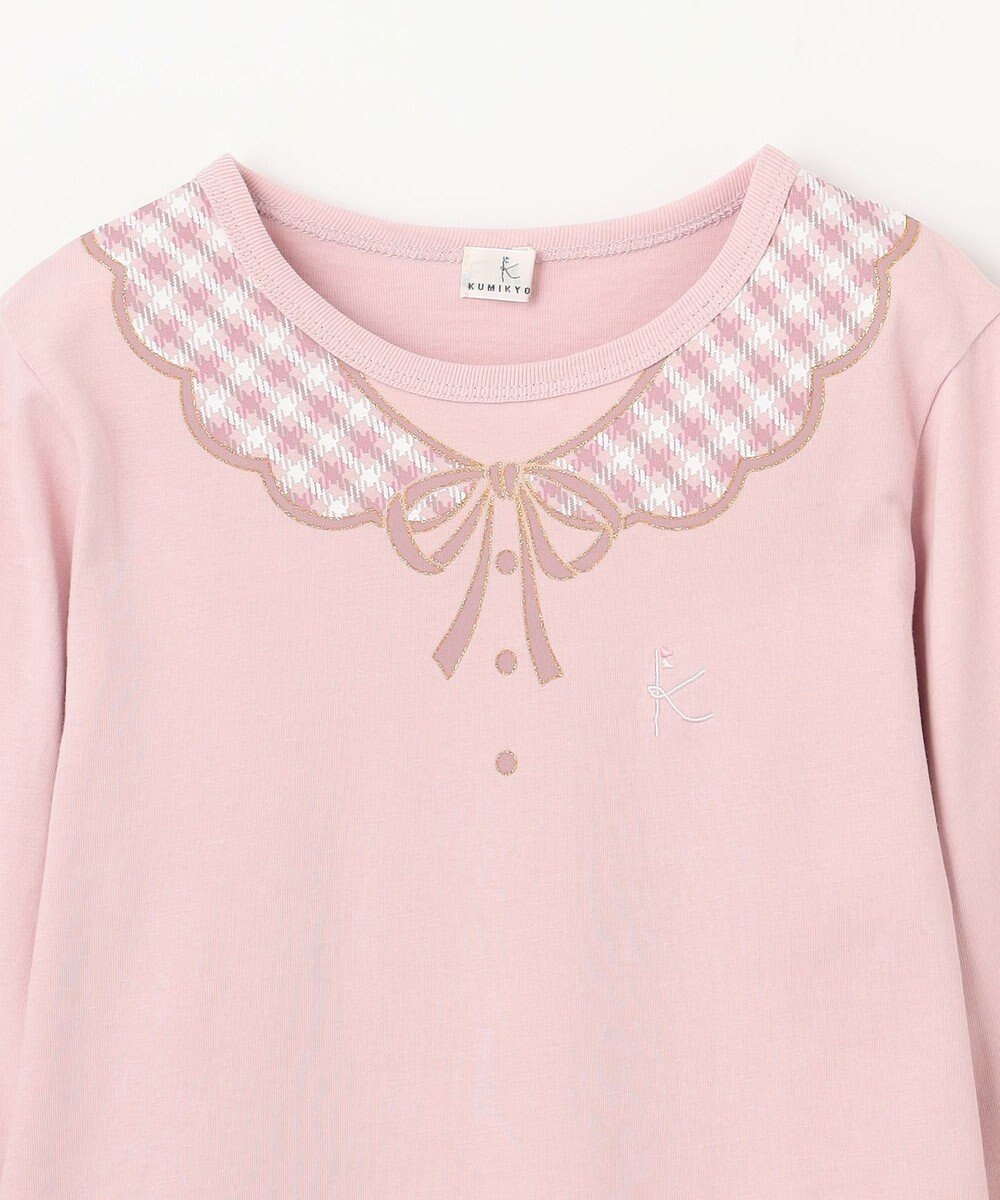 組曲 KIDS 【110-140㎝】トロンプルイユロン Tシャツ 