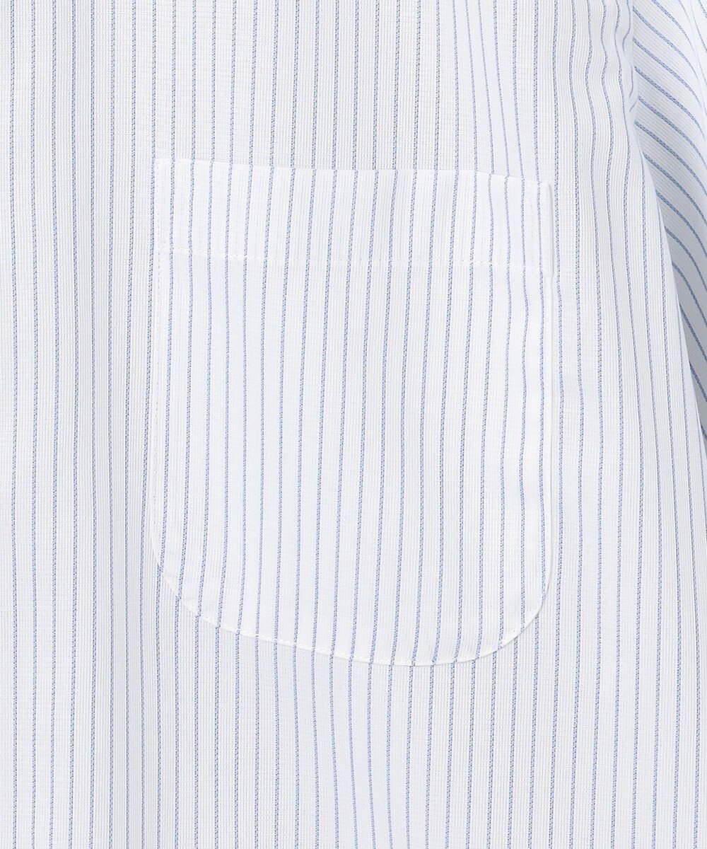 GOTAIRIKU 春夏向け【形態安定】SUMMERPREMIUMPLEATS_スナップダウンカラー 半袖ドレスシャツ(25年モデル) 