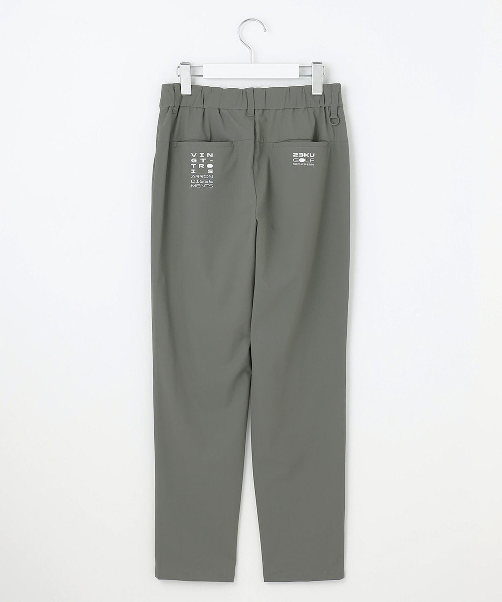 23区GOLF 【WOMEN】【接触冷感/UVケア/ストレッチ】タック テーパードパンツ 