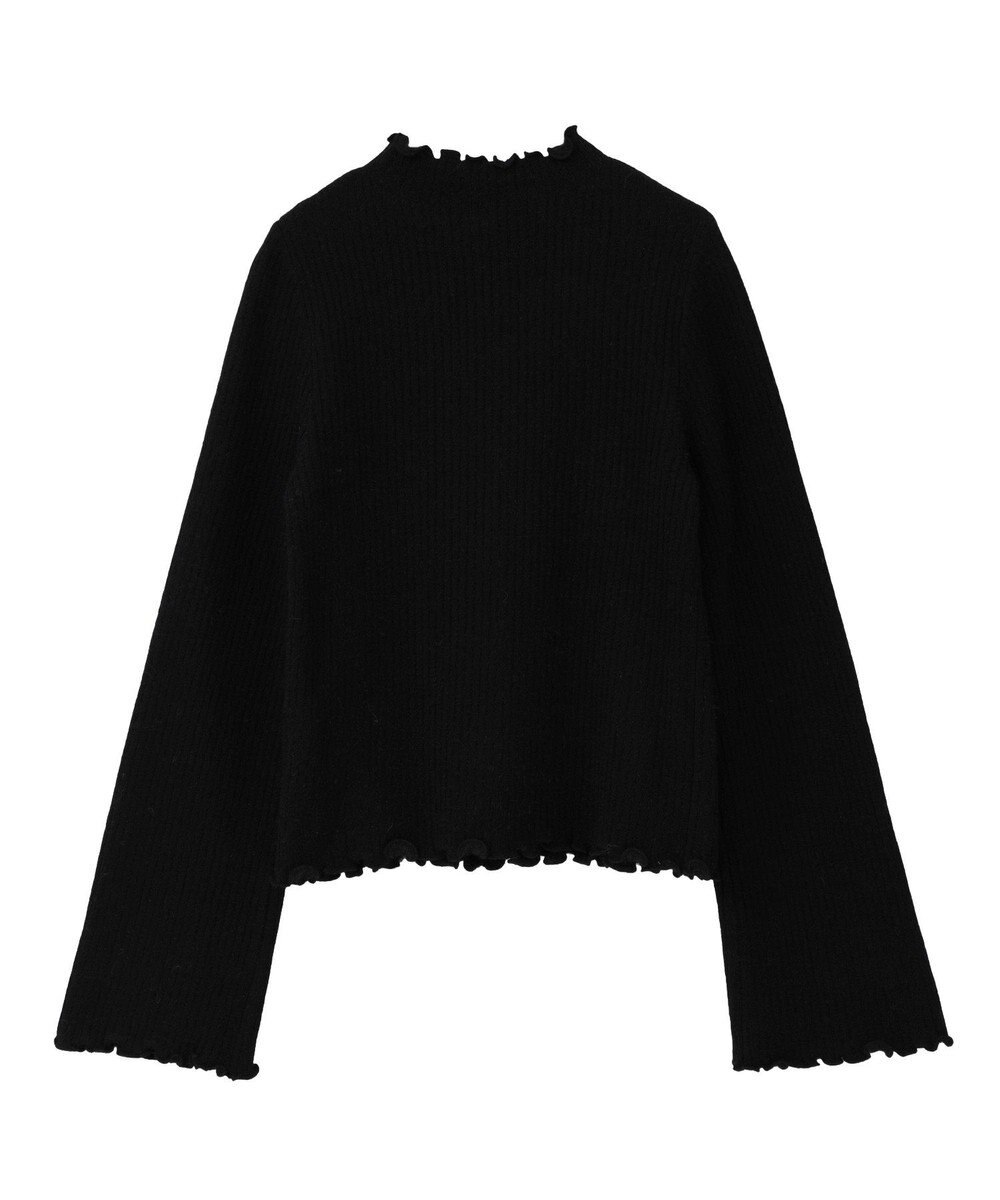 Green Parks ・ｓｗｉｎｇ　ｂｙ　ウラシャギーフレアスリーブニット 