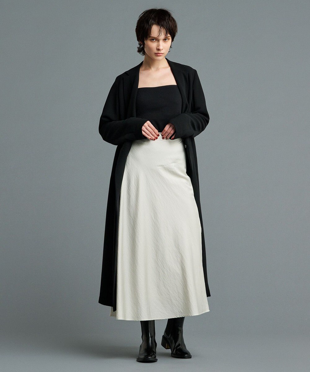 uncrave 【防しわ・洗濯機洗い可】ウォッシャブル ダブルクロス ワンピースコート（uncrave STANDARD） 